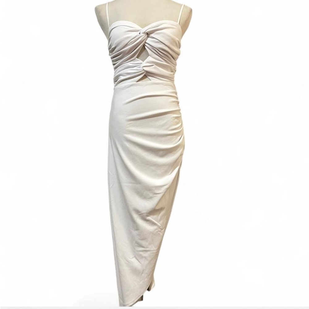 Abercrombie & Fitch Strapless White Dress